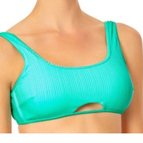 No Boundaries Rib Peek A Boo Top Bralette Junior Small (3-5) New With Tag - Picture 2 of 16